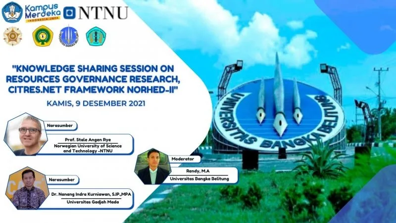 JURUSAN ILMU POLITIK UBB GELAR  Knowledge Sharing Session